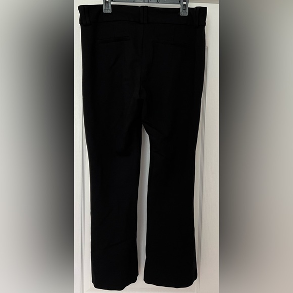 Torrid Deep Black Trouser Boot Studio Luxe Ponte Mid-Rise Pant - Picture 7 of 10